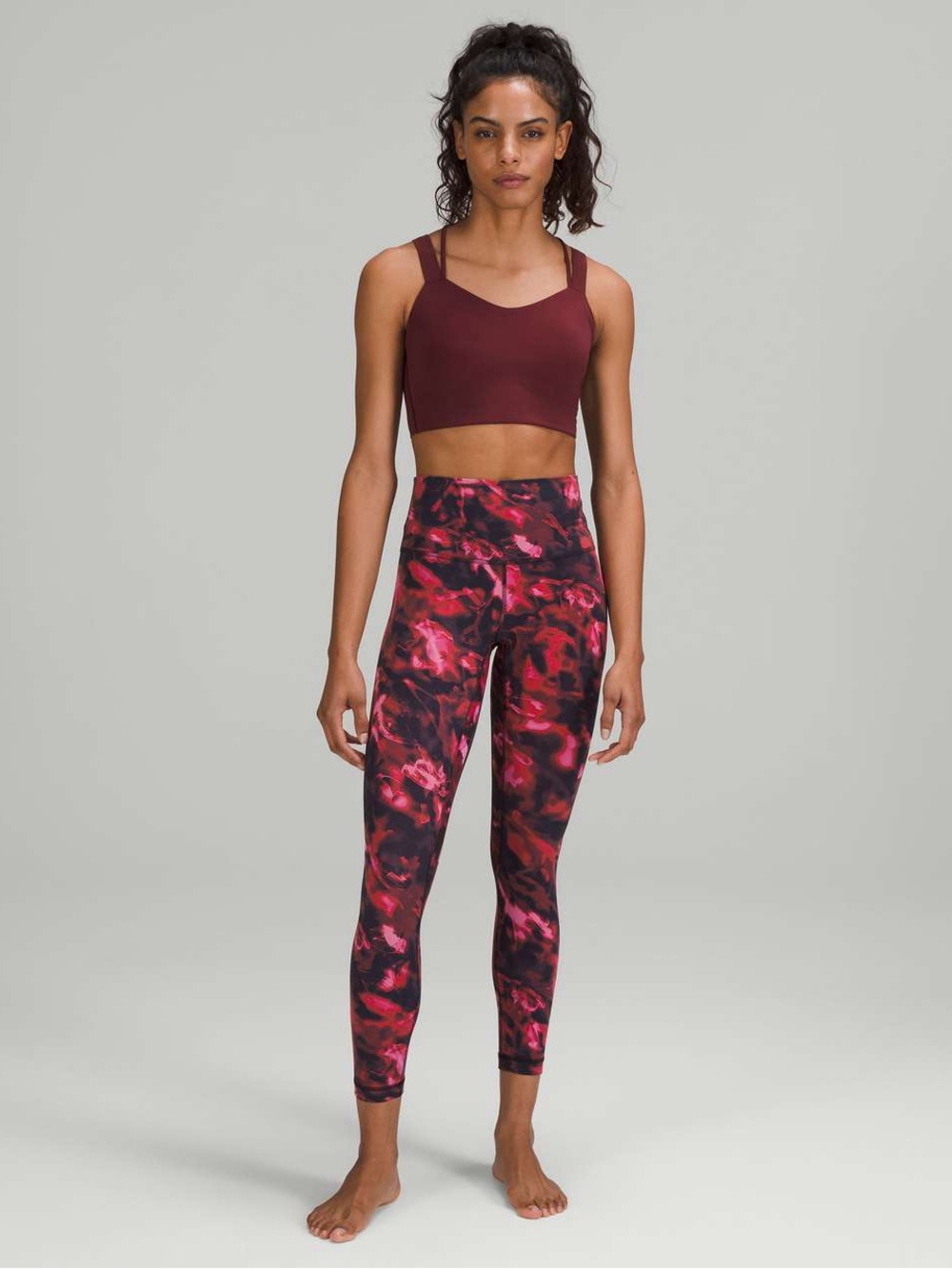 Lululemon Align High-Rise Pant 25"
Intensity Pink Blossom Multi size 14